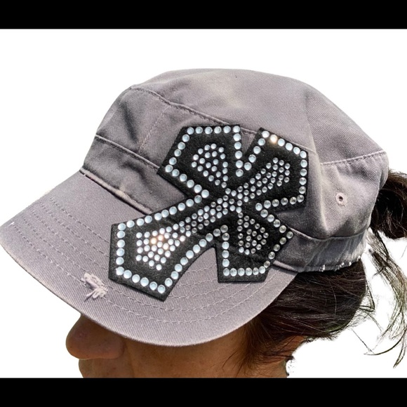 Accessories - Women’s Cadet Bling Cross Cap